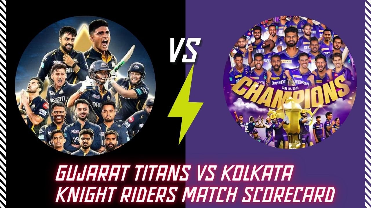 Gujarat Titans Vs Kolkata Knight Riders Match Scorecard Taj Times