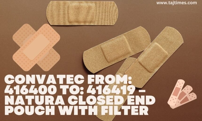 Convatec from: 416400 to: 416419 – natura closed end pouch with filter